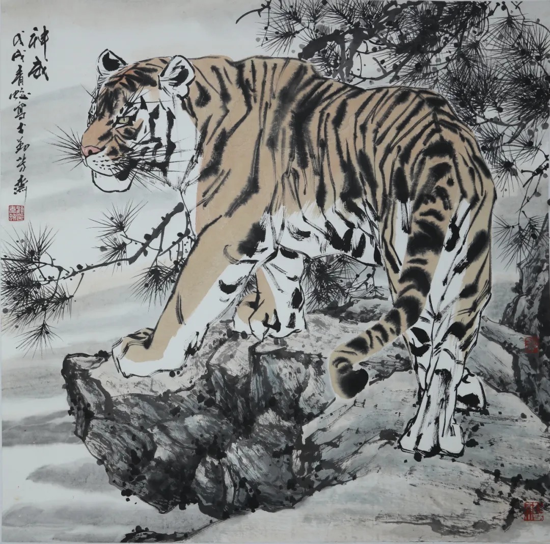 蔡玲!《书画南北方》一一《写意生活艺术组合》迎春中国画小品展
