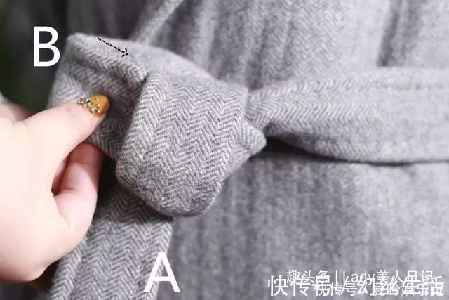 风衣后面的腰带怎么系有6种系法,可能你一种都还不会!