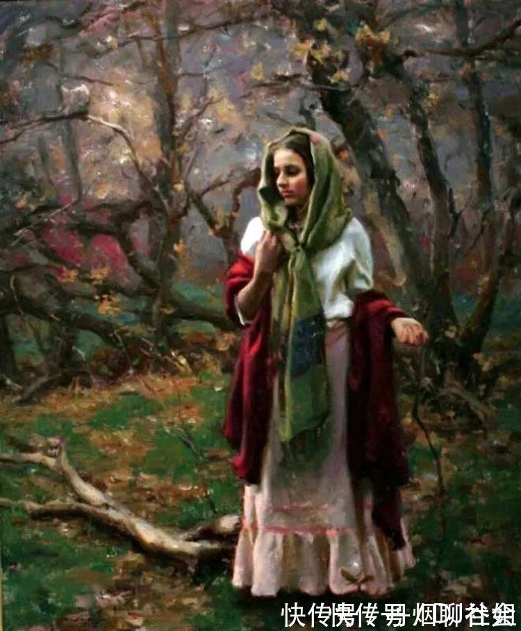 迈克尔!寻找生命中的光,70后印象现实主义画家迈克尔·马尔姆的油画