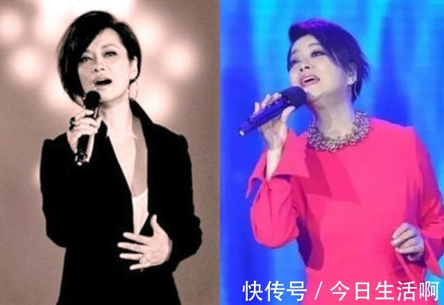 头顶 看了58岁毛阿敏的短发发型,终于明白了方脸型,为何适合短发了!