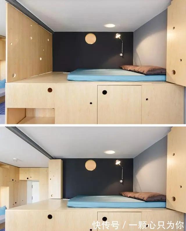 床铺|媳妇把床抬高1米,不装护栏装扇门,师傅:实用百倍别人都想不到