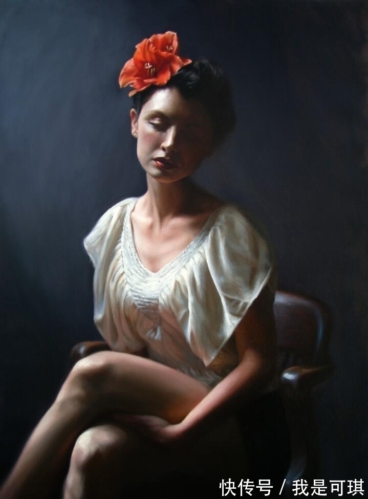 女人#女人画女人,展现的是一种更纯粹的美——妙笔生花的女画家艾米