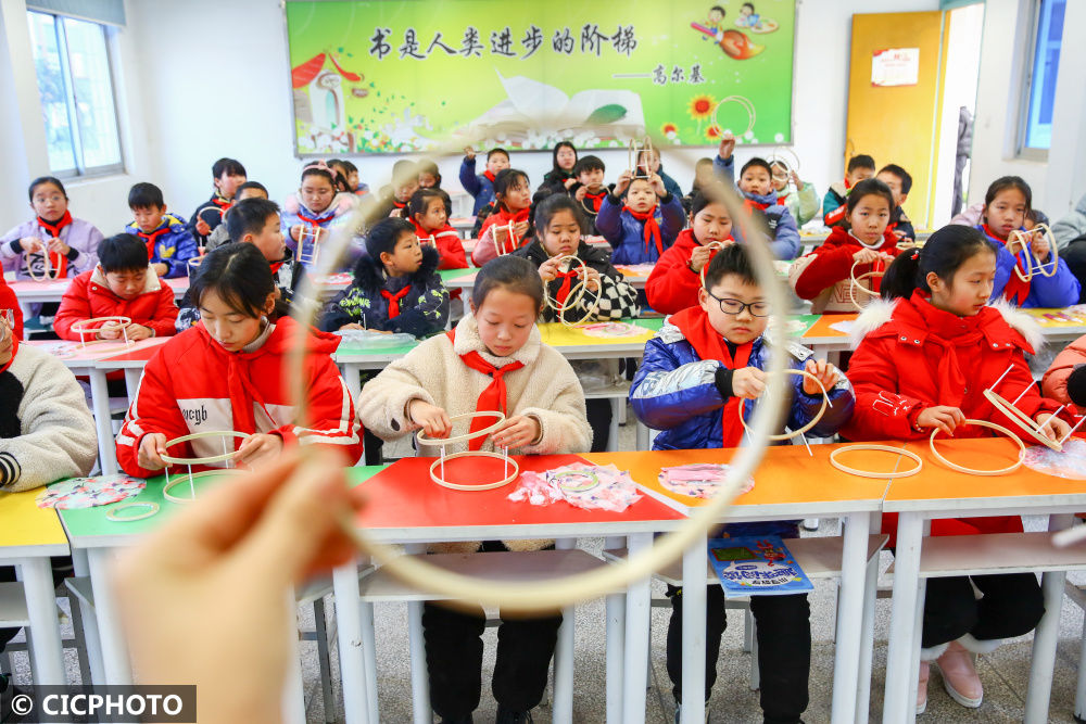 磨头小学|江苏如皋：做花灯 迎新春