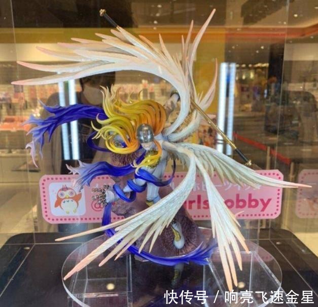 天使兽|数码宝贝20周年纪念版超大土豪级天使兽实物公开