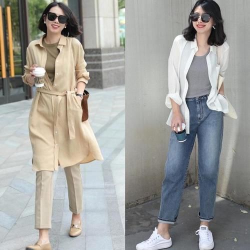 时髦感 聪明的女人早不穿黑色了,瞧瞧时尚博主的穿搭,高级又显气质