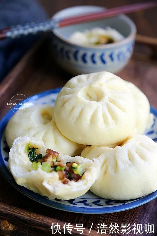 比肉|纯素馅大包子,鲜嫩多汁,比肉的还香,一次多蒸点,早餐也有了