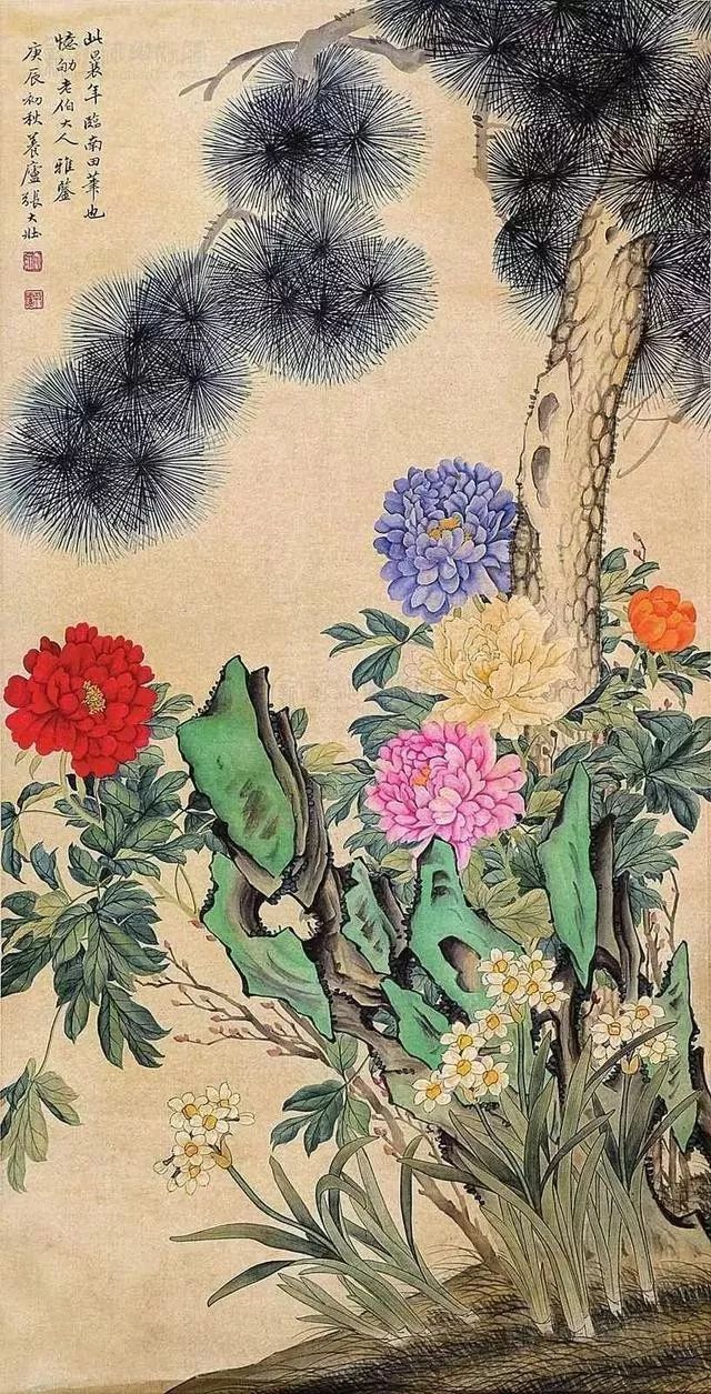 华新罗&张大壮：人淡如菊，以“没骨法”画虾，自创一格