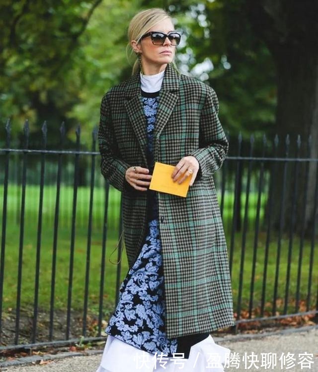 互搭|大衣+裙子=冬天最优雅的女神装