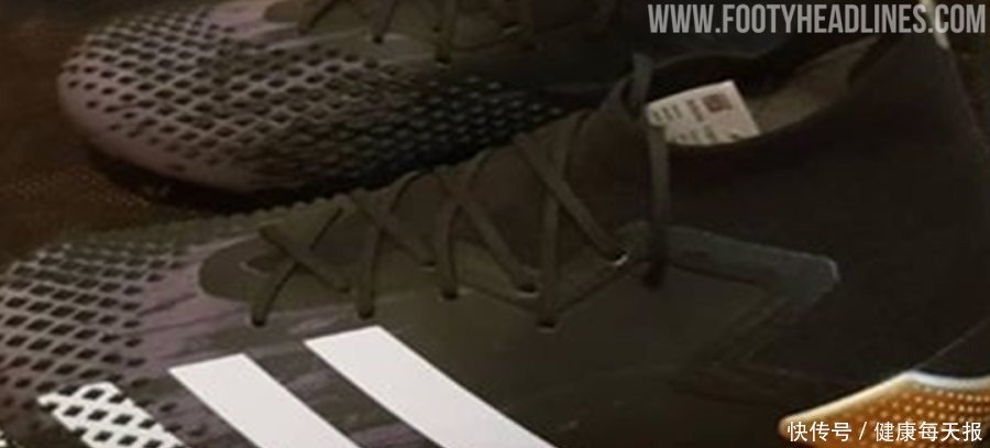 阿迪达斯|黑白金配色阿迪达斯Predator20足球鞋曝光