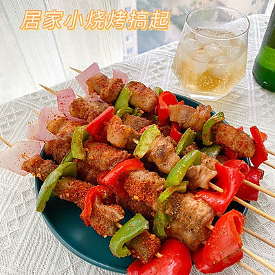 吃上吃撑烧烤店同款烤五花肉