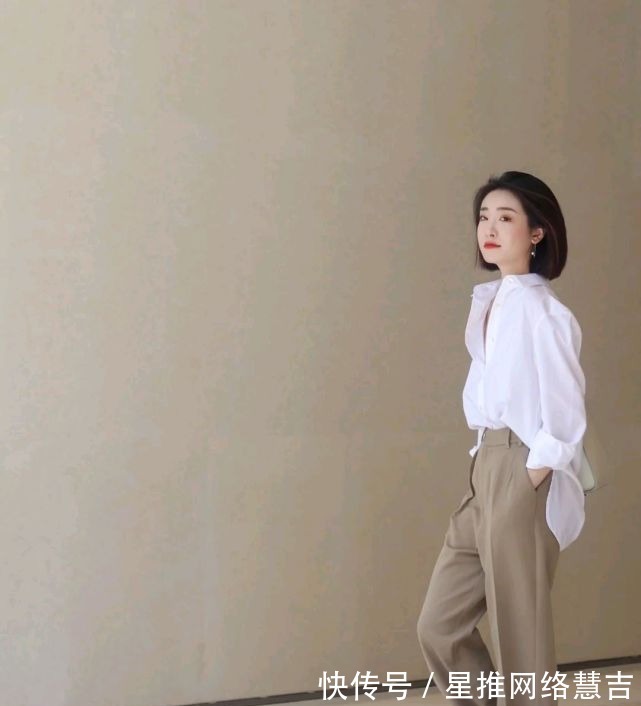 视觉效果|想要穿出高级感，就要学会给穿搭做减法，简约的穿搭就很有魅力