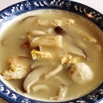 下厨|菌菇虾丸汤