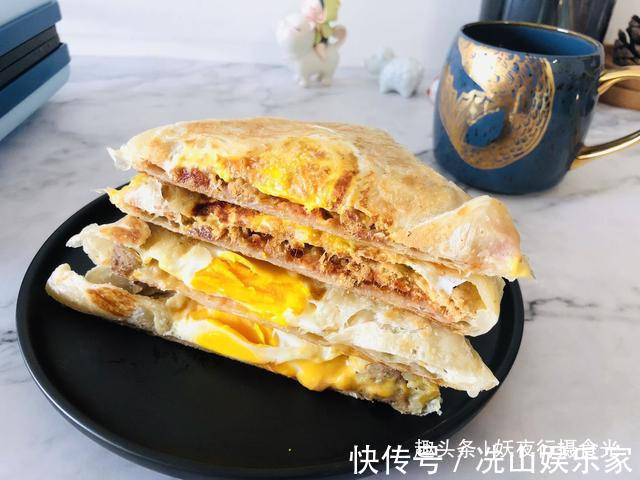 番茄沙司|上班族没时间做早餐试试这种懒人早餐三明治，简单好吃还管饱