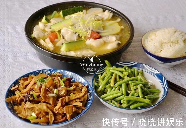 空心菜|母子俩的午餐,一周花不到300元,省钱又营养,孩子还壮实