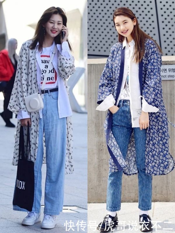 春天比风景更吸引人的是韩国小姐姐的穿搭，优雅时髦，太懂搭配了