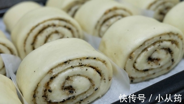 花生|把花生芝麻做到馒头里,又香又软又美味,做法简单,孩子爱吃!
