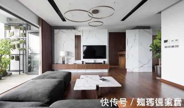 户型|220㎡大平层,大横厅7米长,换成我也心甘情愿买高层,比别墅舒服