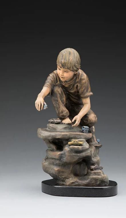 vega@被公认最具大师潜质的美女雕塑家,人体作品生动又别出心裁!