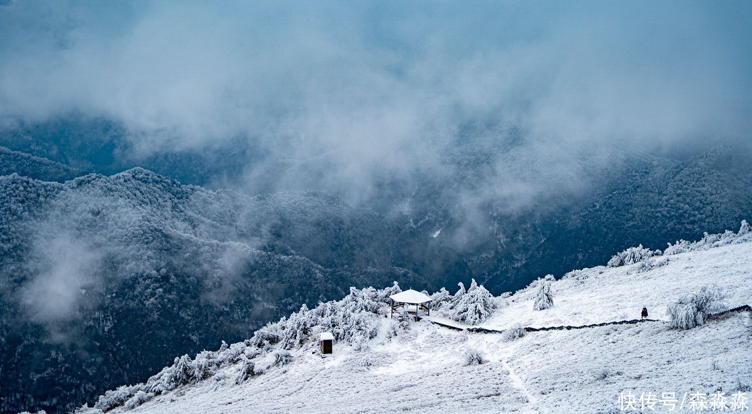 山下|十里风雪天涯路，秦岭雪乡留下吧，紫柏山下是我家