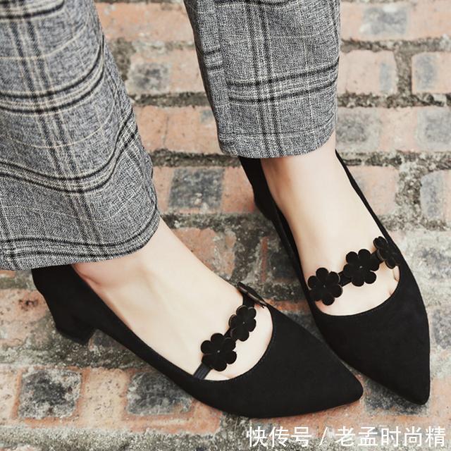 高跟鞋 搭配衣服超美的时尚女单鞋,上脚舒适又显魅力