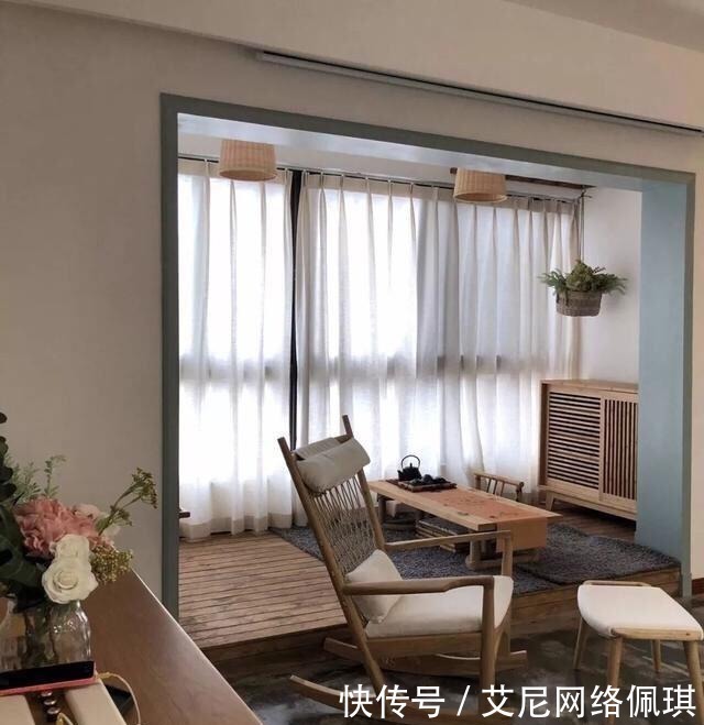 林女士|聪明主妇巧装95㎡小宅:阳台加了一面墙,却让家里处处有惊喜!