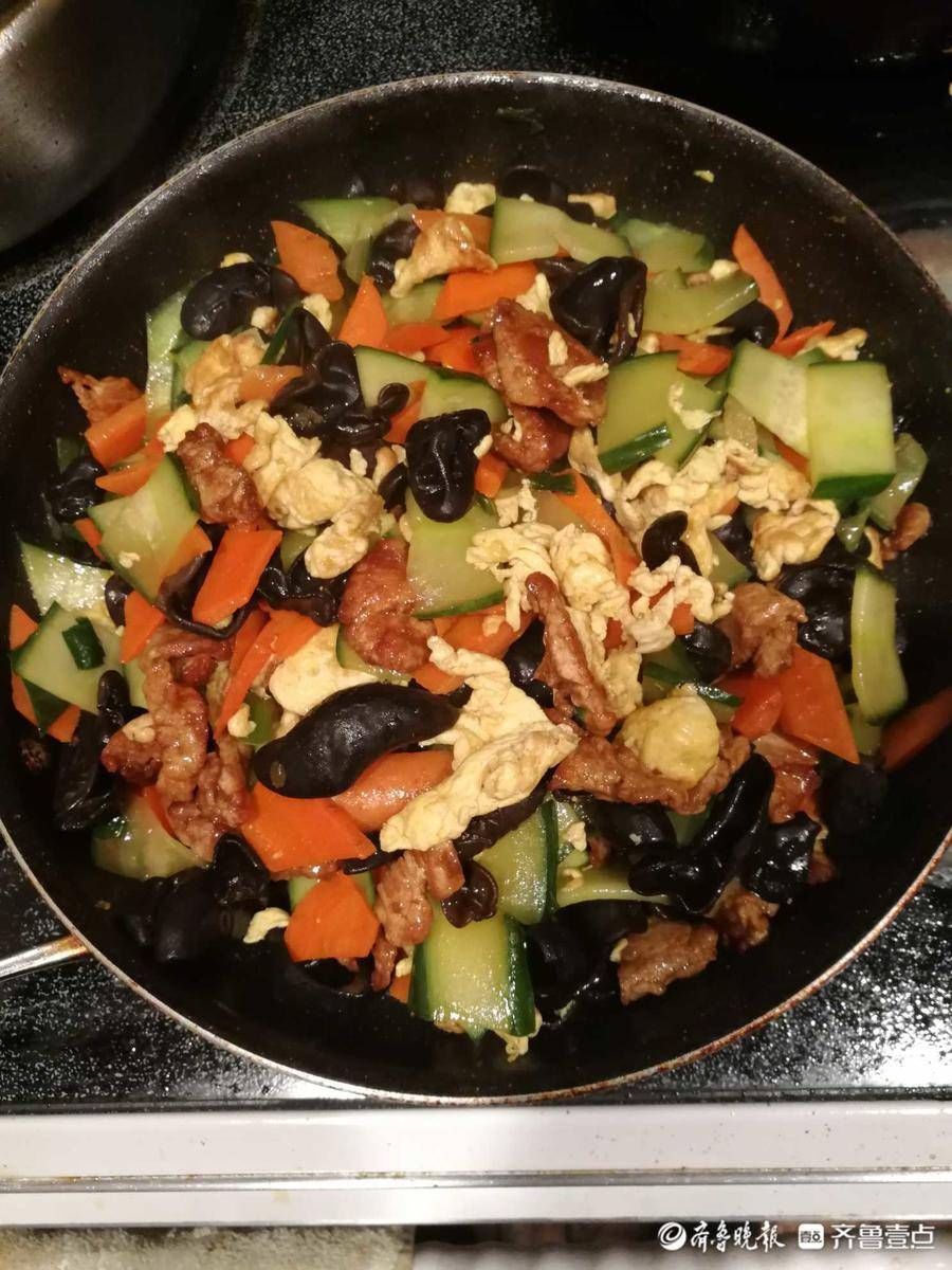 壹粉食堂｜真好吃！鲜美家常版木须肉来啦，肉片嫩滑还超下饭