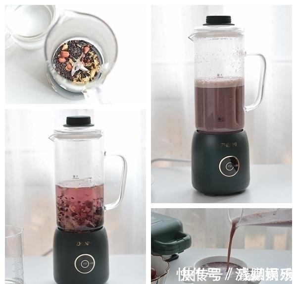 豆浆机|1人早餐4天不重样，不用动筷子，不用开明火，营养全面很省事