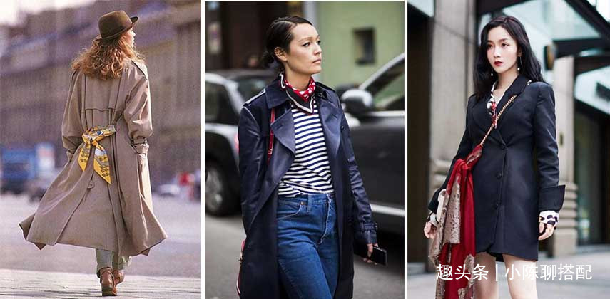 休闲风 穿对了风衣+阔腿裤有多美最简单的搭配思路，给你早秋搭配灵感