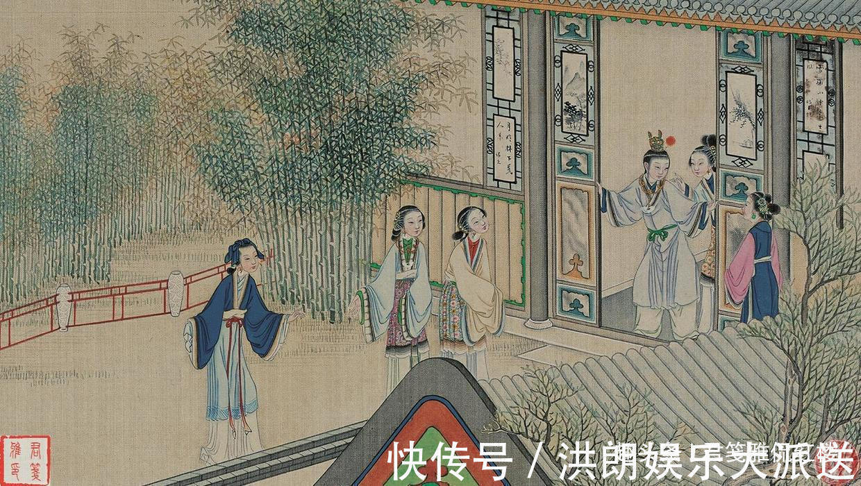 明儿@《红楼梦》大结局贾宝玉和林黛玉终于在一起了,线索写在第23回