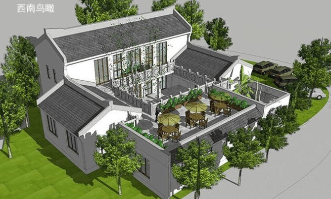 别墅|艺工坊丨十分实用的别墅中式设计方案