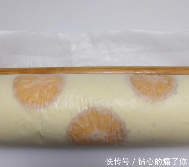  香橙蛋糕卷，湿润绵甜，带着淡淡橙香