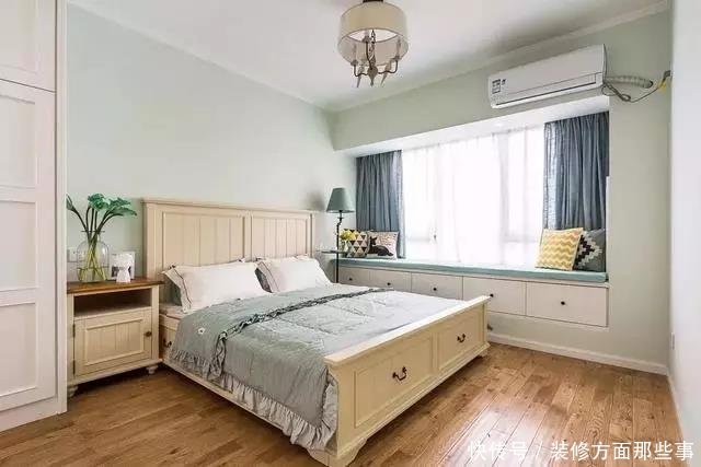 空间|112平清新美式大胆的配色,打造一个充满活力空间