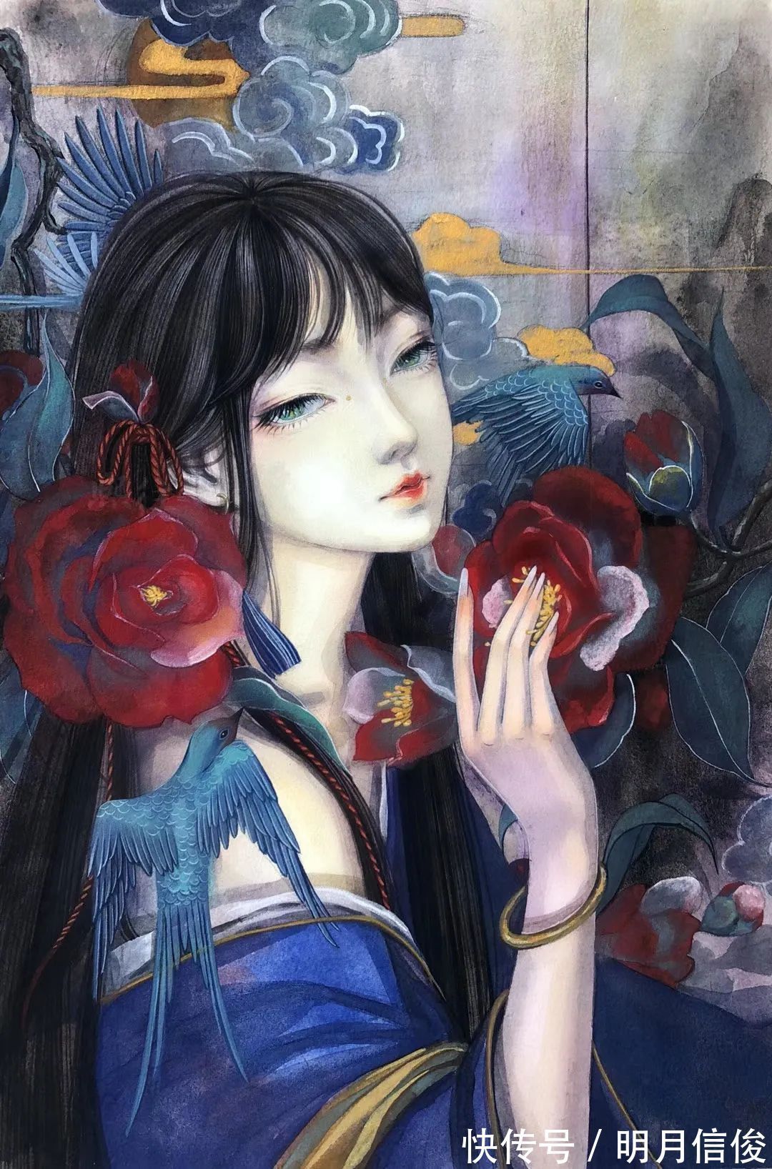 熙往$好撩人的眼神啊,她笔尖下的女妖,个个美成凡间精灵