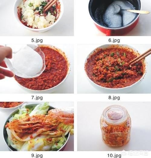 韩国辣白菜是怎么做的?