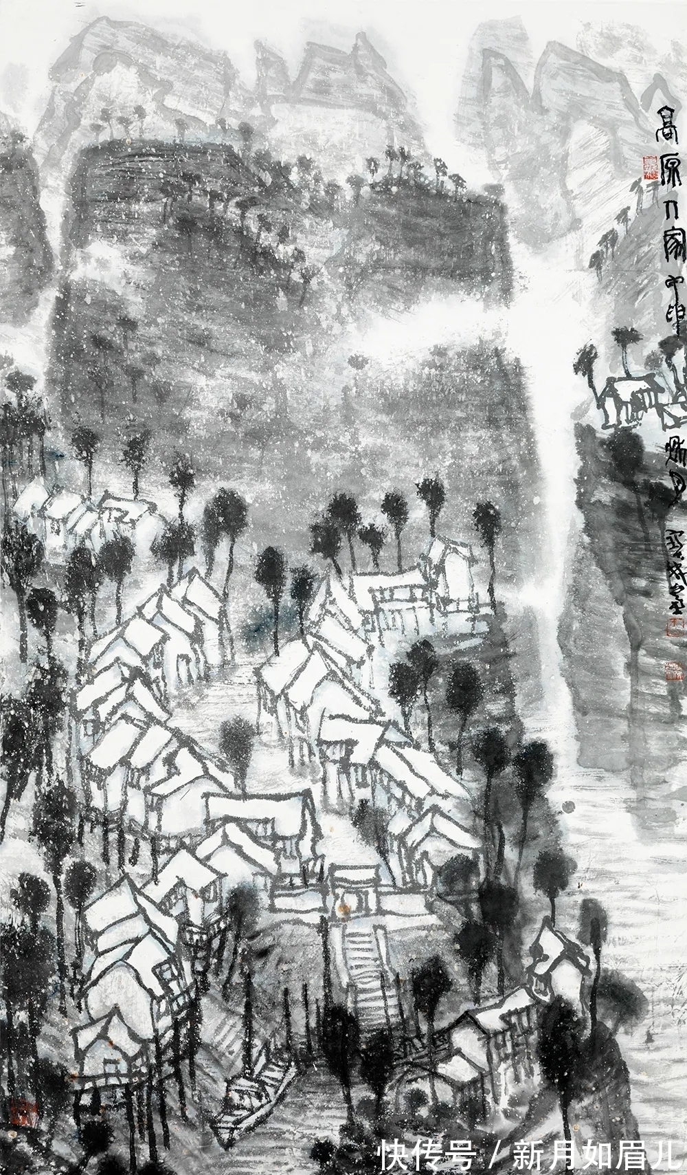 李宝林!“李家山水”传人——李宝林山水画