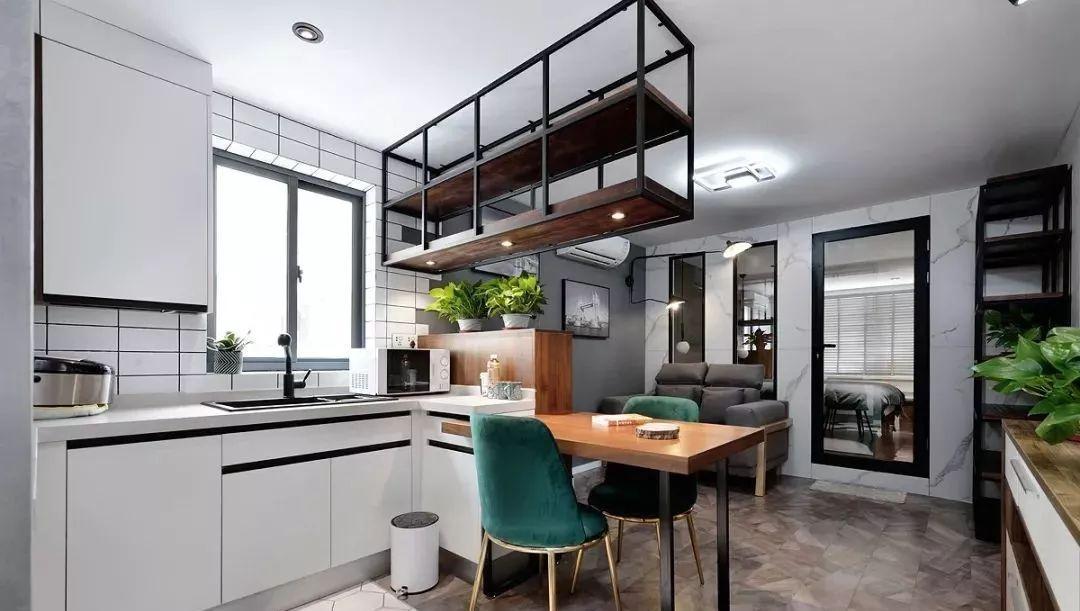 隔断|厨房和客厅这么做隔断,一点都不占用面积,邻居看了都说要照着装