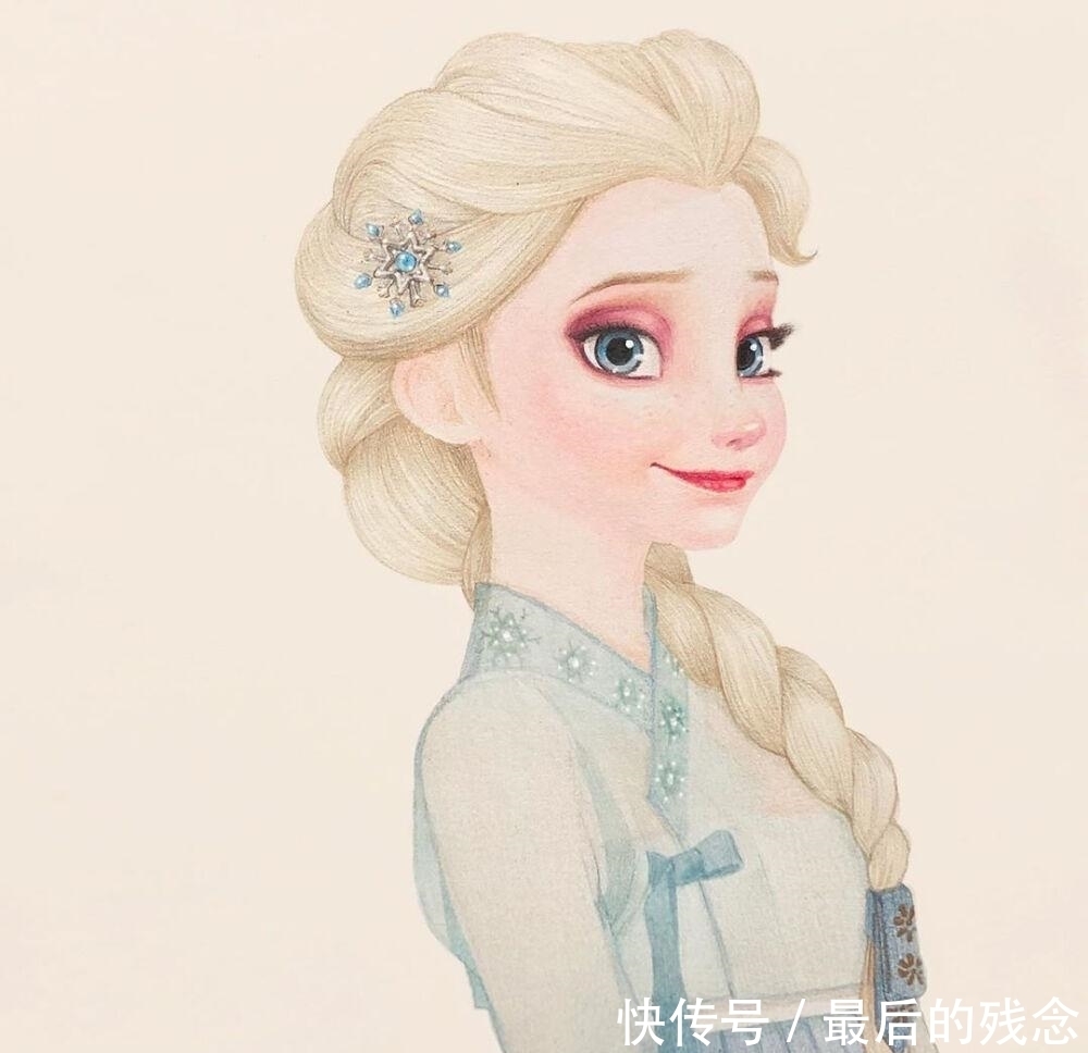 冰雪|不同画风的冰雪女王艾莎,上一秒是冷酷总裁,下一秒变俏皮小公主