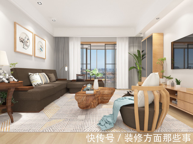 客厅|540平中式别墅设计,家里有小孩这样装修才不会被打扰!