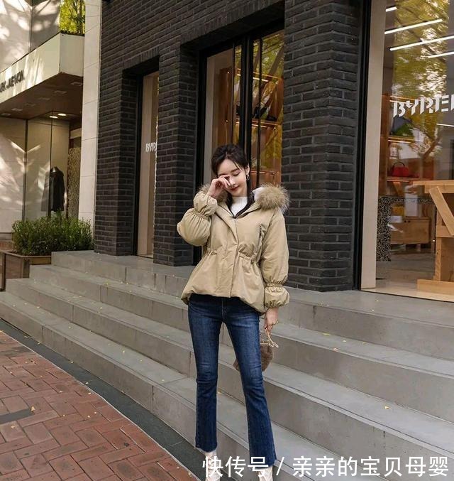 搭配派|优雅女神孙允珠牛仔裤搭配派克服，既然这么有少女感