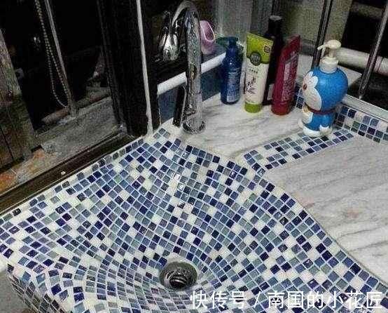 阳台|太拉风了,老公花300块在阳台砌个洗手池,门槛都被邻居踏破!