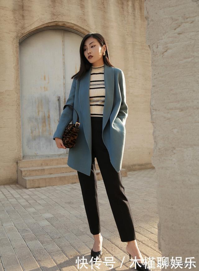 建议小个子女生:今年的大衣“买短不买长”,显高显瘦还不拖沓