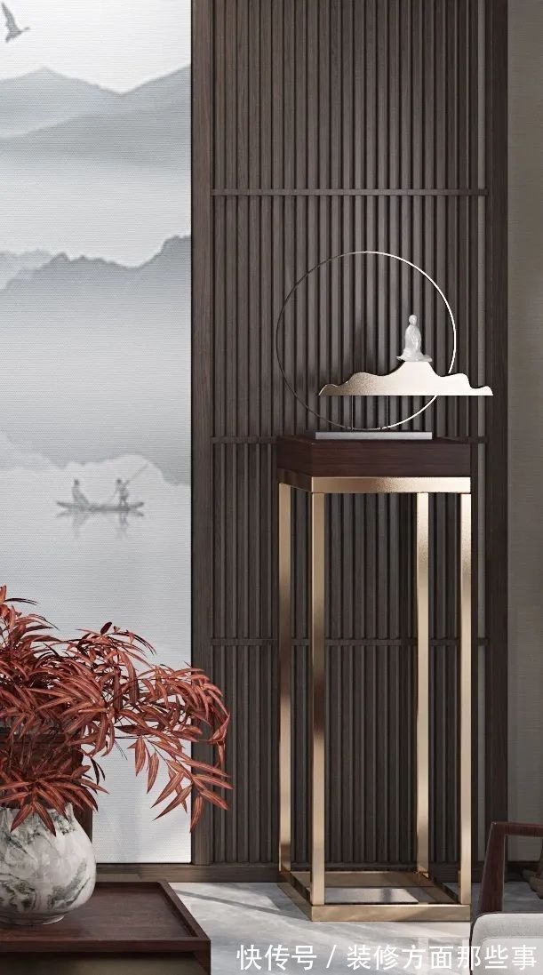 传统|189平现移步换景,以景造景打造富有传统韵味的新中式设计