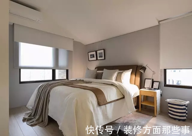 梳妆台|90平简约风二居室,床尾做收纳设计角落顺便改造成为梳妆台