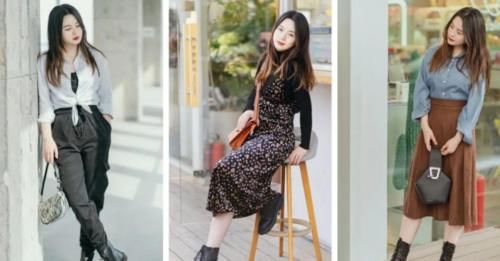 裙子 + 小白鞋，裙子 + 平底鞋，2021巨in组合 ！