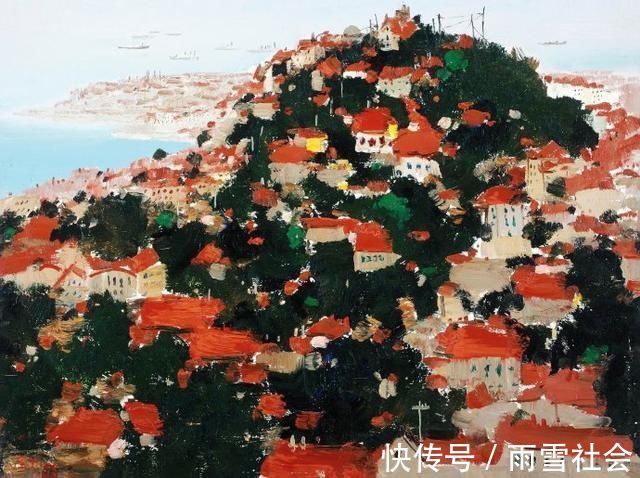 江南园林#“中国画”吴冠中画的太好,中国画在他笔下活了起来