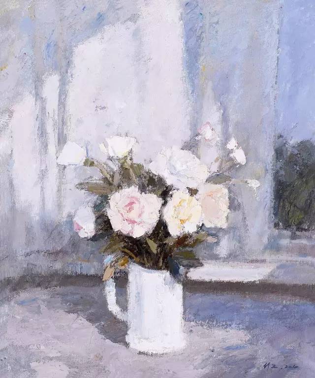 高级色彩,沈行工独特的诗意性油画