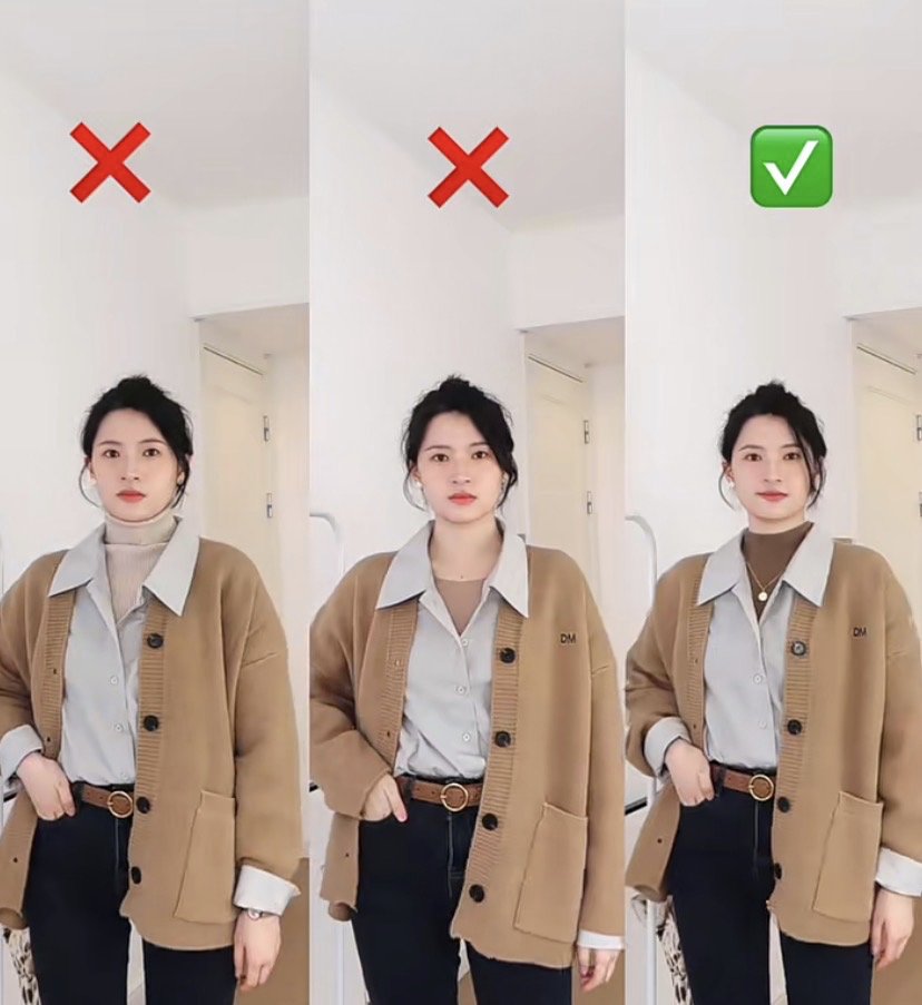 穿搭 会穿衣服vs不会穿衣服的女生，差距到底有多大？