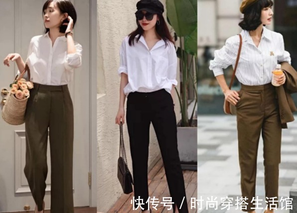 穿搭|秋天怎样穿好一件衬衫?学会这些穿搭技巧,轻松穿出优雅女人味