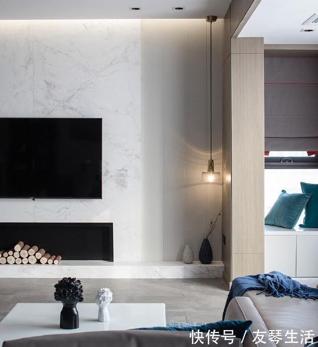 风格|110平的轻奢风格,很独特但又很有味道,很具个人的装修风格