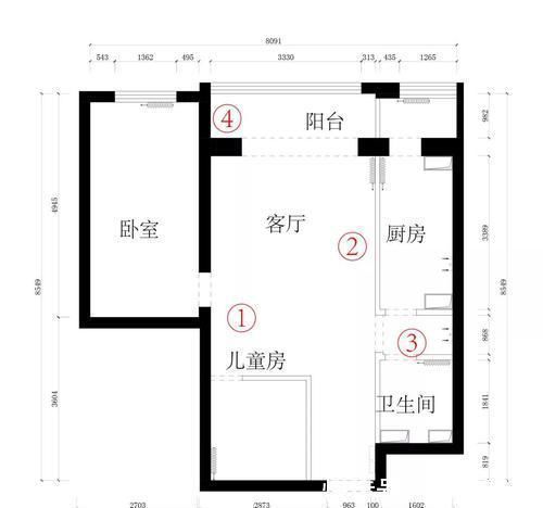 全屋开放|摆脱局促感!68㎡小户型实力诠释什么叫“全屋开放”,超显大